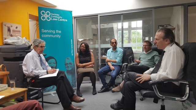 Henry Brooke in conversation with the team